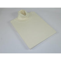 Men PRINCELY Turtle neck Sweater From Turkey Soft Merino Wool 1011-80 Ivory