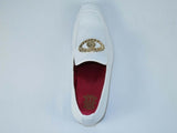 Mens AFTER MIDNIGHT Dress Comfort shoes Lion Ornament Faux Leather 6911 White