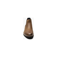 Nunn Bush Dakoda Plain Toe Chelsea Boot Casual Dress Cognac 81466-221