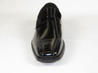 Mens GIORGIO VENTURI All Purpose Leather Dress Shoes Slip on 6972 Black