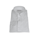 Mens 100% Italian Cotton Shirt Non Iron SORRENTO Button Down Oxford 4529 White