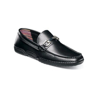 Stacy Adams Delano Moc Toe Bit Slip On Walking Shoes Black 25609-001