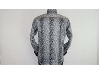 Men Shirt J.Valintin Turkey-Usa 100% Egyption Cotton Axxess Style 7164-10 gray