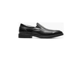 Men's Nunn Bush Centro Flex Moc Toe Venetian Slip On Shoe Black Smooth 85024-001