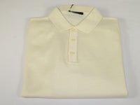 Mens PRINCELY Soft Merinos Wool Sweater Knits Lightweight Polo 1011-40 Ivory