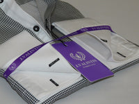 Men Shirt J.Valintin Turkey-Usa 100% Egyption Cotton Axxess Style 1R57-01 black