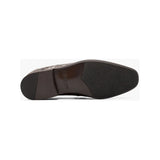 Stacy Adams Franz Moc Toe Tassel Slip On Shoes Croco Leather Cognac  25624-221