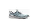 Men's Stacy Adams Barna Plain Toe Lace Up Sneaker Light Blue 25594-459