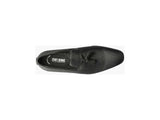 Stacy Adams Tazewell Plain Toe Tassel Tuxedo Shoes Slip On Black 25343-001