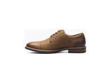 Nunn Bush Centro Flex Cap Toe Oxford Leather Shoes Dressy Brown CH 84984-215