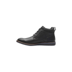 Men's Nunn Bush Circuit Plain Toe Chukka Work Boot Black 85009-001
