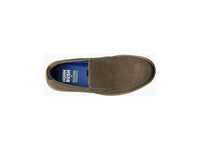 Nunn Bush Otto Moc Toe Slip On Walking Shoes Leather Mocha 84963-216