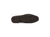 Men's Stacy Adams Pelton Moc Toe Slip On Work Shoes Tan Suede 25601-244