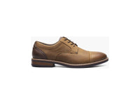 Nunn Bush Centro Flex Cap Toe Oxford Leather Shoes Dressy Brown CH 84984-215