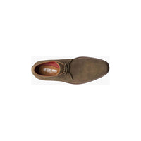 Stacy Adams Martfield Plain Toe Chukka Boot Suede Mocha 25618-216