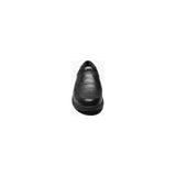 Men's Nunn Bush Cam Moc Toe Slip On Walking Shoes Black Tumbled 84696-007