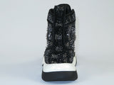 Mens High Top Shoes By FIESSO AURELIO GARCIA,Spikes Rhine stones 2412 Black