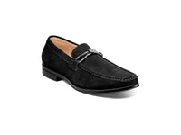 Stacy Adams Casual Walking Shoes Neville Black Suede Dressy  Comfort  25224-008