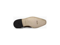 Stacy Adams Rodano Leather sole Lizard Cap Toe Oxford Shoes Tan 25527-240