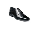 Men's Stacy Adams Kepler Cap Toe Oxford  Dress Shoes Leather Black 20204-001