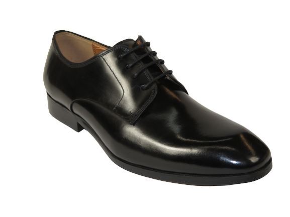 Men's Shoes Steve Madden Soft Leather upper Lace Up Parsens Black