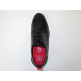 Mens Tayno Dressy oxford Sneaker Soft Leather Comfortable Cushion Breezy Black