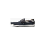 Stacy Adams Reid Moc Toe Lace Up Boat Shoes Lightweight Navy 25592-410