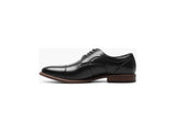 Stacy Adams Maddox Cap Toe Oxford Shoes Comfortable Black Smooth 25488-005