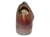 Men's Shoes  Bass Leather Wingtip Lace Clinton Tan 70-10182