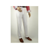 Men's Summer Linen Suit Apollo King Half Lined 2 Button Modern Fit SLN8 White