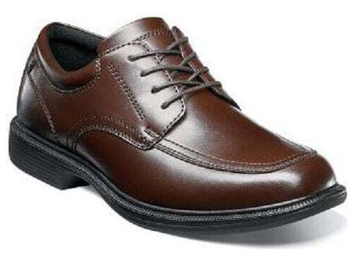 Men's shoes Nunn Bush Bourbon Street Brown Comfort lace up Leather EVA 84355-200