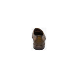 Men's Stacy Adams Fanelli Modified Wingtip Oxford  Shoes Ostrich Tan 25536-240