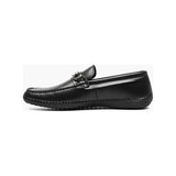 Stacy Adams Delano Moc Toe Bit Slip On Walking Shoes Black 25609-001