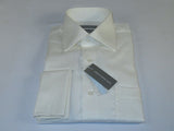 Men's Dress Shirt Christopher Lena 100% Cotton Wrinkle Free C507WD0F Ecru