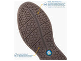 Nunn Bush Kore Elevate Moc Toe Slip On Shoes Lightweight Dark Brown 85018-201