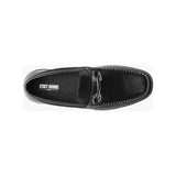 Stacy Adams Delano Moc Toe Bit Slip On Walking Shoes Black 25609-001