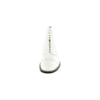 Madison Stacy Adams Ankle Boot Biscuit Casual Shoes 00015-100 White