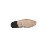 Men's Stacy Adams Fanelli Modified Wingtip Oxford  Shoes Ostrich Tan 25536-240