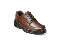 Nunn Bush Cameron Moc Toe Oxford Shoes Lightweight Brown Tumbled 83890-78