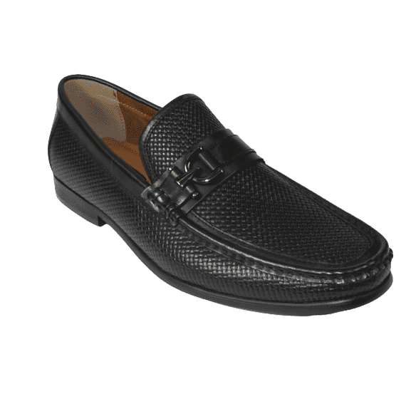 Men's Shoes Steve Madden Soft Leather upper Slip On Chivan Black