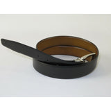 Mens VALENTINI Textured Leather Belt Pin Buckle Reversible sw68 Tan greenish