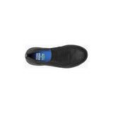 Nunn Bush Mac Moc Toe Slip On Walking Shoes Leather Black 85032-001