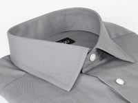 Men Mondego 100% Soft Cotton Dress Classic shirt Long Sleeves sn100 gray Solid