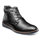 Men's Nunn Bush Circuit Plain Toe Chukka Work Boot Black 85009-001