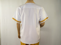 Men MONTIQUE 2pc Walking Leisure Suit Matching Set Short Sleeves 2212 Gold white