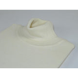 Men PRINCELY Turtle neck Sweater From Turkey Soft Merino Wool 1011-80 Ivory
