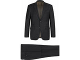 Men Renoir Suit Separate Super 140s Soft Wool Two Button Classic Fit 508-1 Black