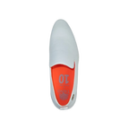 Men Tayno Dressy Casual Soft Leather Comfortable Slip on Loafer #ALPHA L White