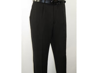 Mens INSERCH 2pc Walking Leisure Suit Shirt Pants Set Short Sleeves 9356 Black