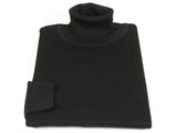 Men PRINCELY Turtle neck Sweater From Turkey Soft Merino Wool 1011-80 Black